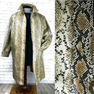 Susan Bristol Snakeskin Raincoat